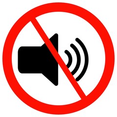 no speaker icon 