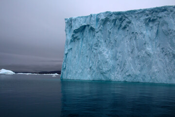Arctic-Iceberg in Ilulissat Icefjord in the Disko Bay on the western coast of Greenland