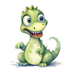 Fototapeta premium Baby Dino, Cute Dinosaur