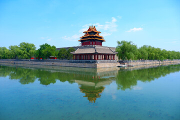 Forbidden City Corner Tower, Forbidden City, Beijing, China