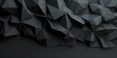 Abstract Geometric Shapes Creating Dynamic Visual Texture