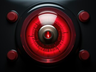Nuclear button. red button nuclear
