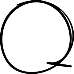 Cute speech bubble element vector