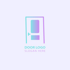 Logo design door