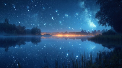 stylish nature PowerPoint Background 16:9 Ultra High Definition Image. AI generative