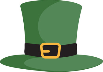 St Patrick's Day Hat with Irish Symbols and 3D Design for a Celebration of Luck and Culture in March