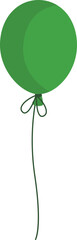 Green balloons svg file