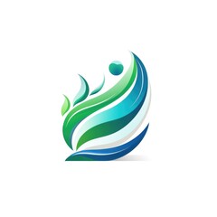 Fototapeta premium minimalistic graphic logo of pharmacy on white background