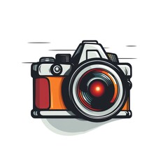 Retro Style Professional Photo Camera