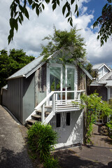 Tiny house at Webber street Auckland New Zealand