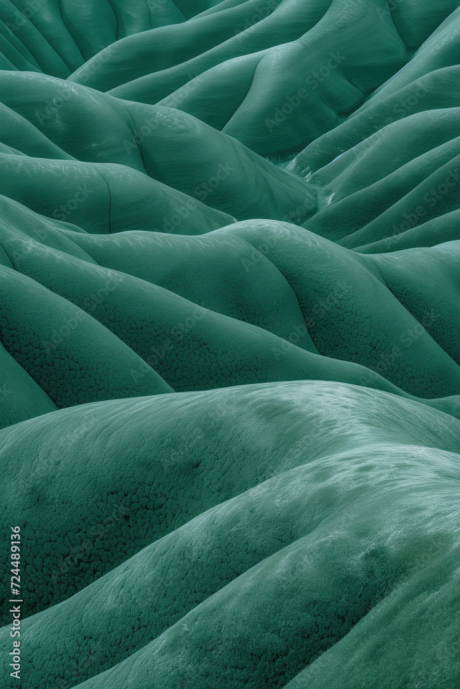 Poster surreal colorful landscape inspired by zhangye danxia mountains. background image. created with gene