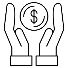 Obraz premium Investment Icon