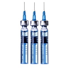 Medication Ampoules Intravenous Injections On White Background, Illustrations Images