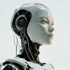 Fototapeta premium a woman robot