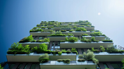Fototapeta premium eco green building