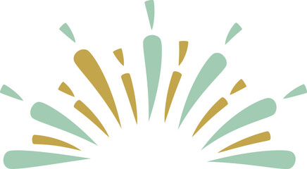 Firework illustration vector