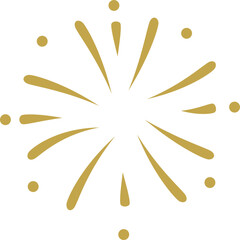 Fototapeta premium Firework illustration vector