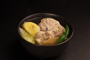 Beef Lauya is a Filipino Style Soup Dish with Ginger.