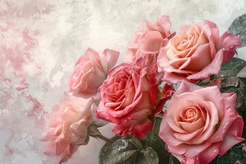 Valentine's Day Rose Background