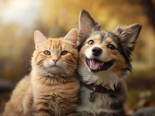 cat and dog