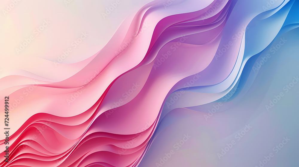 Fototapete a colorful abstract background with a very smooth wallpaper powerpoint , smoke background with wavy 
