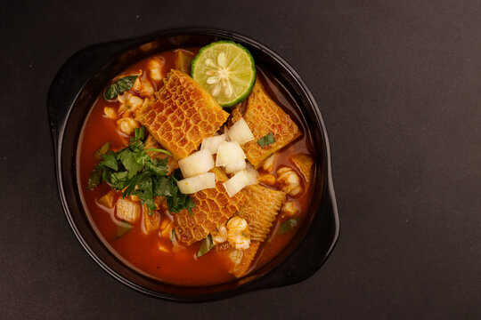 Menudo or Pancita is made of Beef Tripe that's been Simmered for Hours to Develop a Rich and Satisfying Broth.