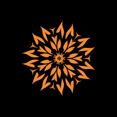 Snowflake Creative Watercolor Flowers