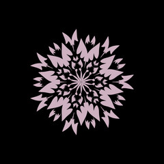 Abstract flower illustration