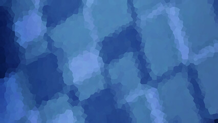 Low poly texture. Polygonal design illustration. Abstract blue background