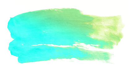 watercolor brush stroke isolated texture paint	
