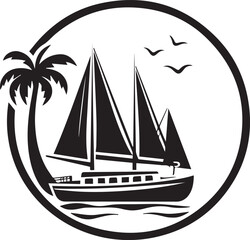 sailing boat on the sea