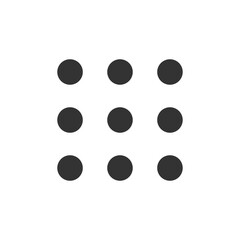 Fototapeta premium more icon dots web icon set .vector illustration