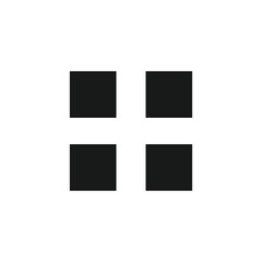 Website navigation menu icons . Flat website menu icons .