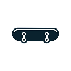 skateboard sport logo vector illustration template design