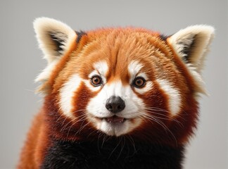 Obraz premium Red Panda in Studio