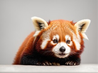 Obraz premium Red Panda Roaming Free