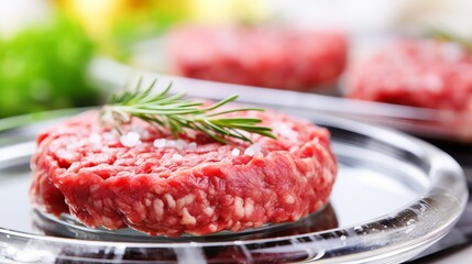 Lab-grown meat, the future of sustainable protein food, cultivated meat in petri dish, banner