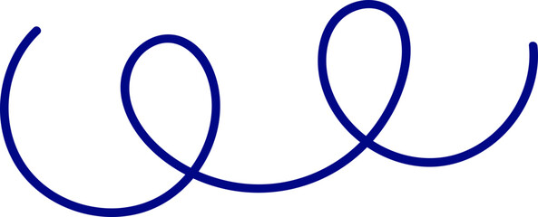 Hand drawn funky organic shape element vector