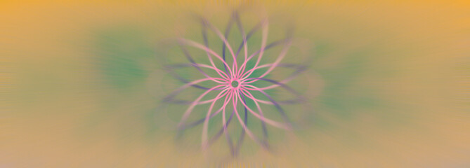 An abstract iridescent star burst background image.