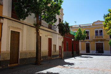 Street in the old town of Galdar, a town on Gran Canaria in Spain