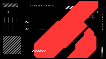 abstract futuristic background with cyberpunk style design