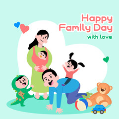 가족과 함께 행복한 가족의 날