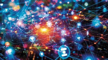 The Wireless Canvas: Social Media Unveiled Through Symbols