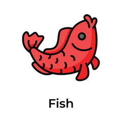 Get your hands on this beautifully designed icon of goldfish up for premium use