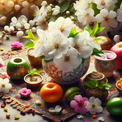 International Nowruz Day, Nowruz, Persian Festival, 21 March, Happy Nowruz Text "Happy Nowruz", Persian Celebration Day, Persian New Year, Happy New Year, Eid Nowruz, 21 March, Persian Culture, Irania