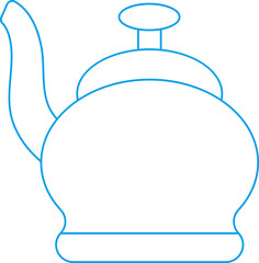 Kettle Thin Line Icon
