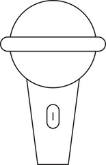 Microphone Icon Illustration