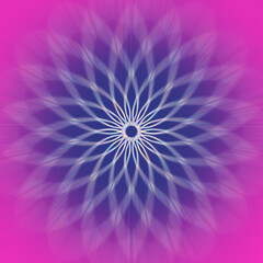 An abstract iridescent star burst background image.