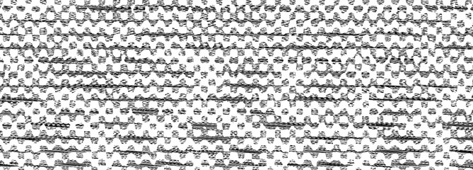 An abstract black and white halftone grunge texture background image.