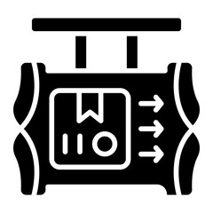 Signboard Icon Style
